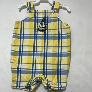 Colorful Plaid Baby Romper